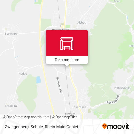 Zwingenberg, Schule map