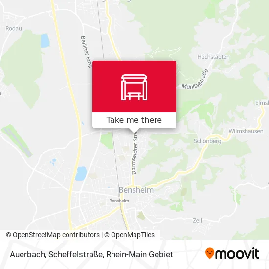 Карта Auerbach, Scheffelstraße