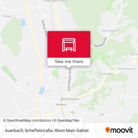Карта Auerbach, Scheffelstraße