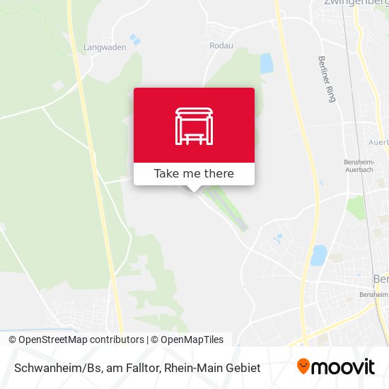 Карта Schwanheim/Bs, am Falltor