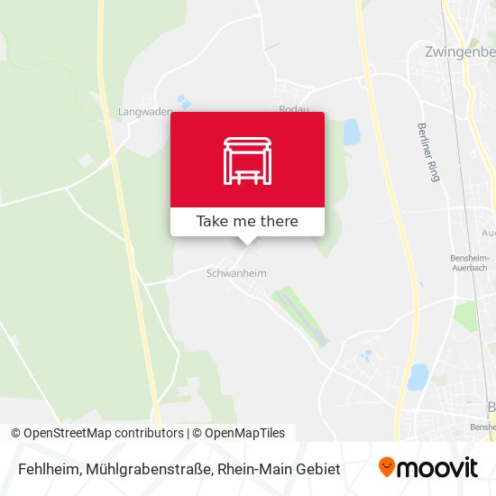 Fehlheim, Mühlgrabenstraße map