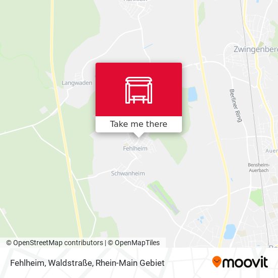 Fehlheim, Waldstraße map