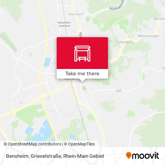 Карта Bensheim, Grieselstraße