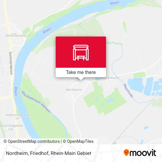 Nordheim, Friedhof map