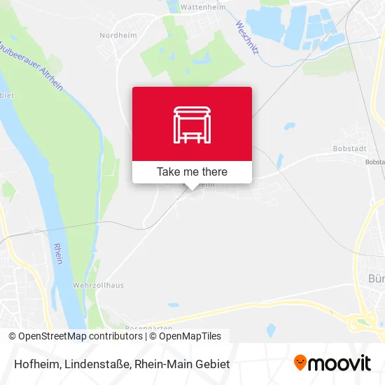 Карта Hofheim, Lindenstaße