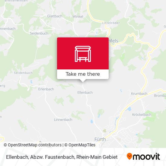 Карта Ellenbach, Abzw. Faustenbach