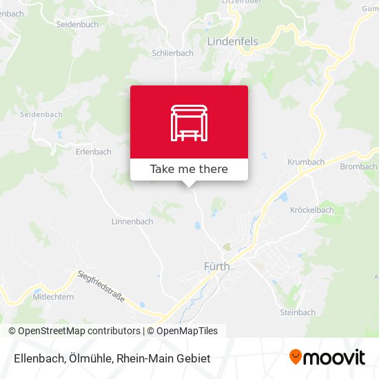 Ellenbach, Ölmühle map