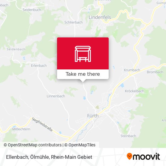 Ellenbach, Ölmühle map