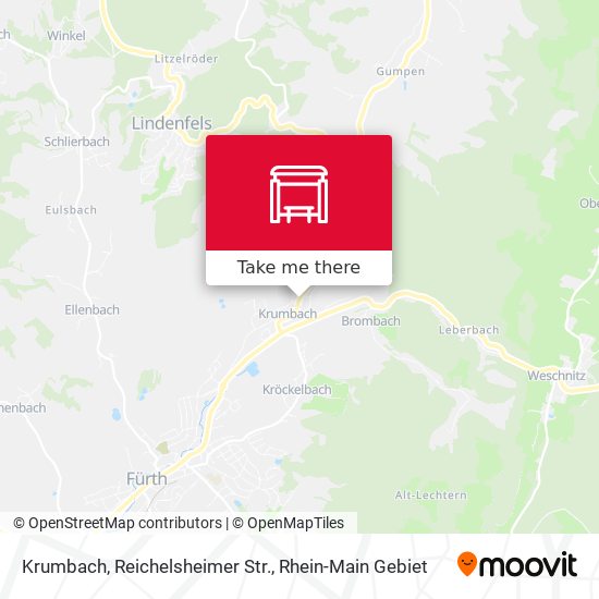 Карта Krumbach, Reichelsheimer Str.