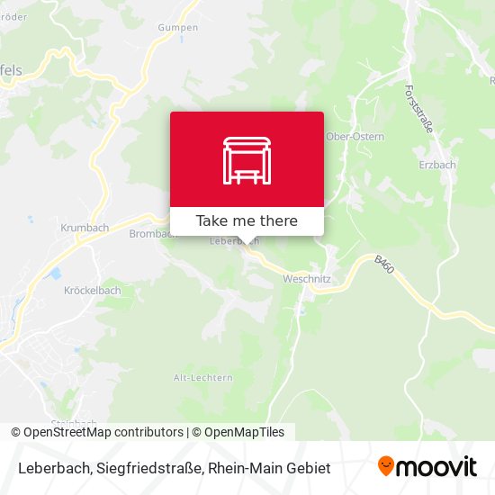 Leberbach, Siegfriedstraße map