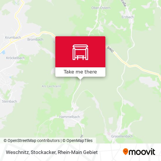 Карта Weschnitz, Stockacker