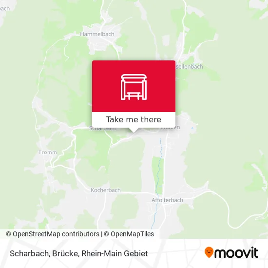 Карта Scharbach, Brücke