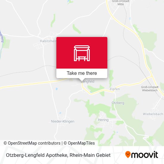 Карта Otzberg-Lengfeld Apotheke