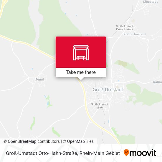 Groß-Umstadt Otto-Hahn-Straße map