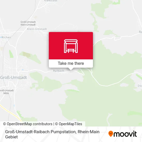 Карта Groß-Umstadt-Raibach Pumpstation