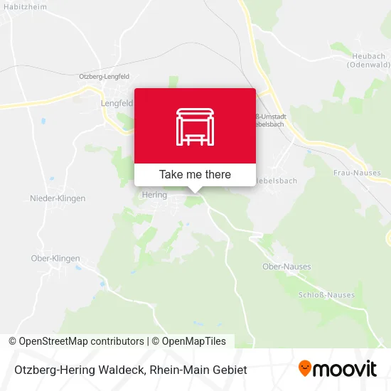 Otzberg-Hering Waldeck map