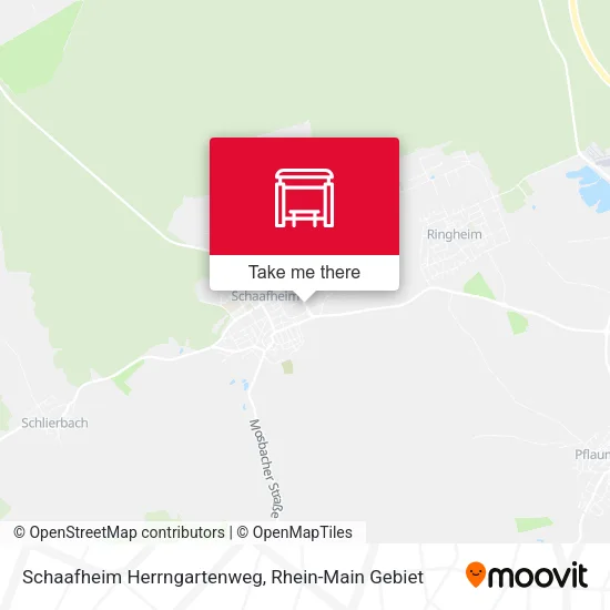 Карта Schaafheim Herrngartenweg
