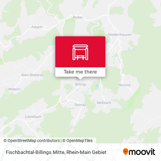 Fischbachtal-Billings Mitte map