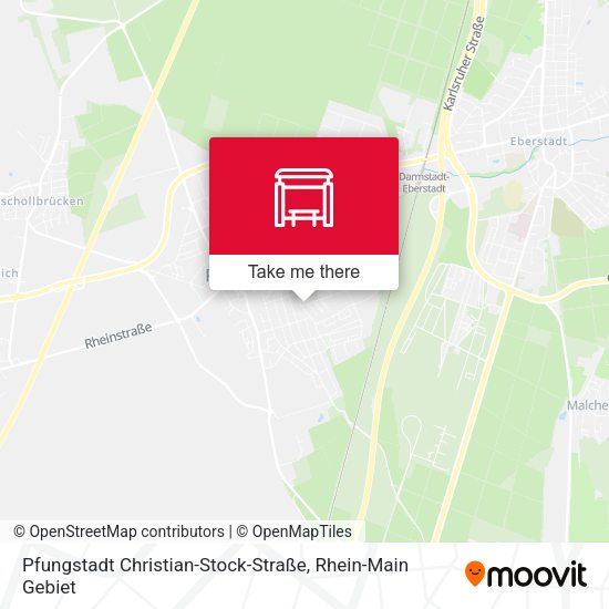 Pfungstadt Christian-Stock-Straße map