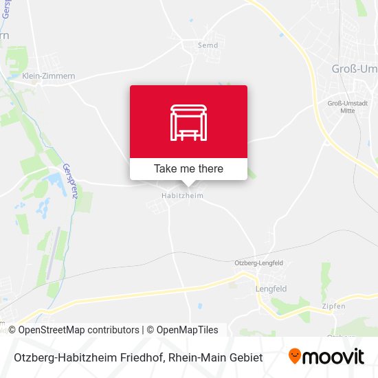 Otzberg-Habitzheim Friedhof map