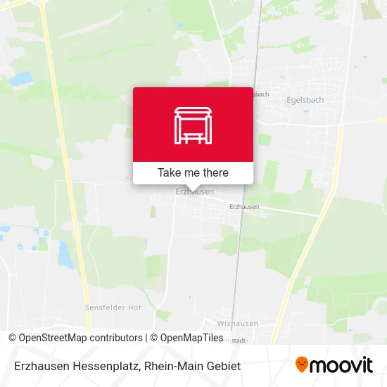Карта Erzhausen Hessenplatz