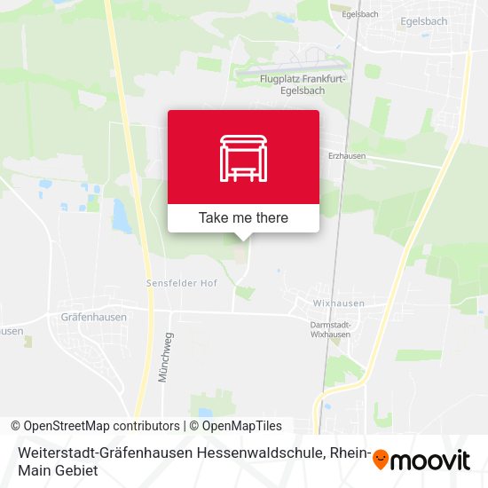 Weiterstadt-Gräfenhausen Hessenwaldschule map