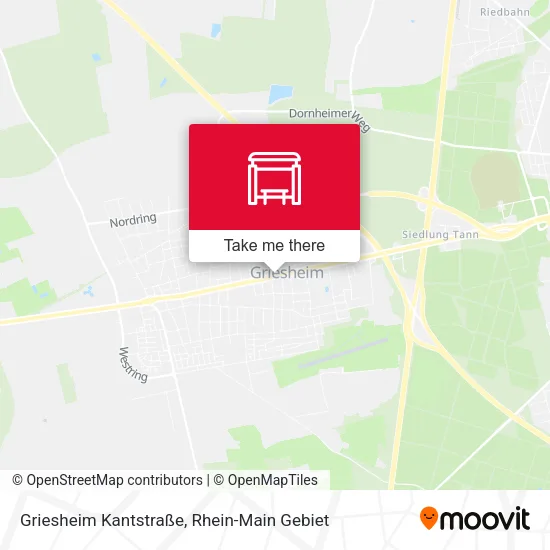 Карта Griesheim Kantstraße