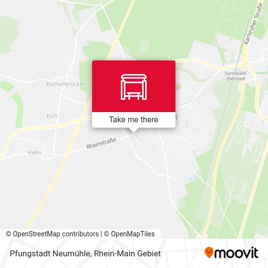Pfungstadt Neumühle map