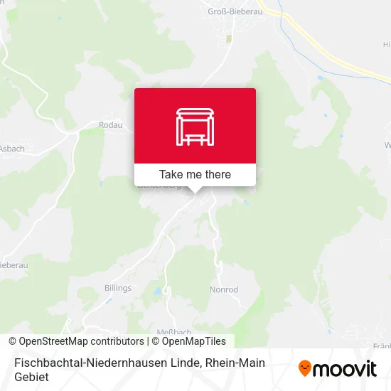 Карта Fischbachtal-Niedernhausen Linde