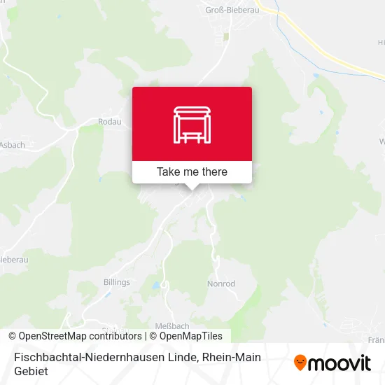 Карта Fischbachtal-Niedernhausen Linde