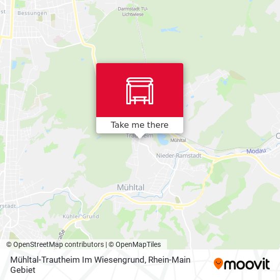 Mühltal-Trautheim Im Wiesengrund map