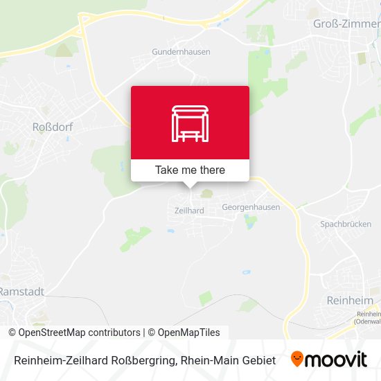 Reinheim-Zeilhard Roßbergring map