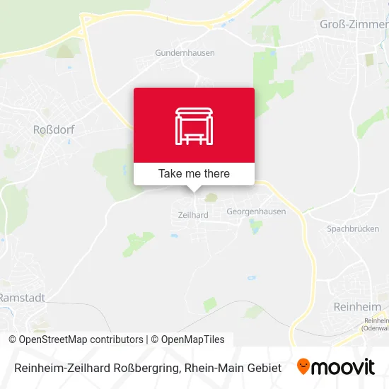 Карта Reinheim-Zeilhard Roßbergring