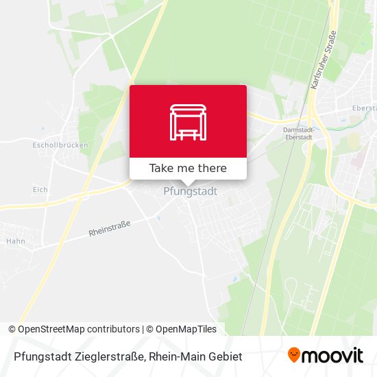 Pfungstadt Zieglerstraße map