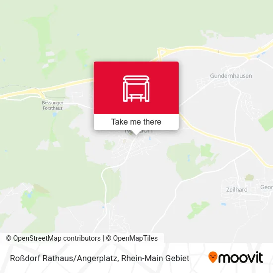 Карта Roßdorf Rathaus/Angerplatz