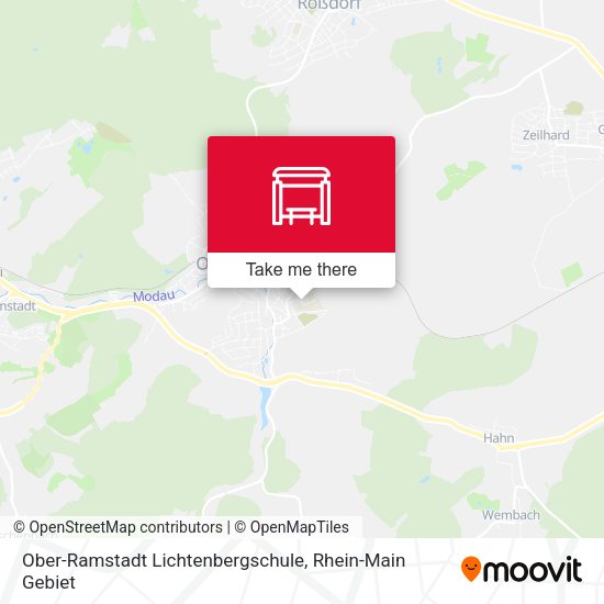 Ober-Ramstadt Lichtenbergschule map