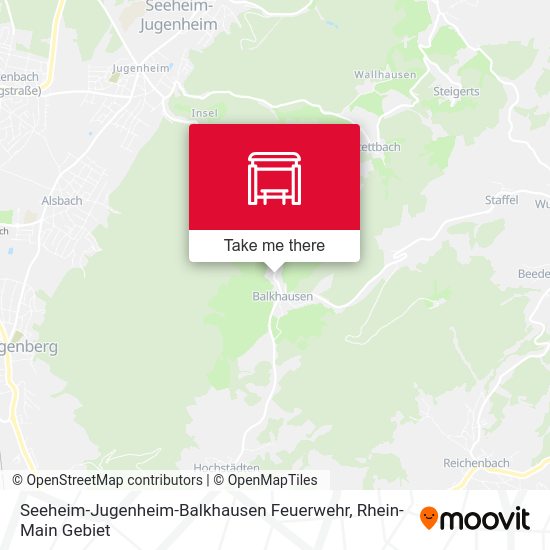 Seeheim-Jugenheim-Balkhausen Feuerwehr map