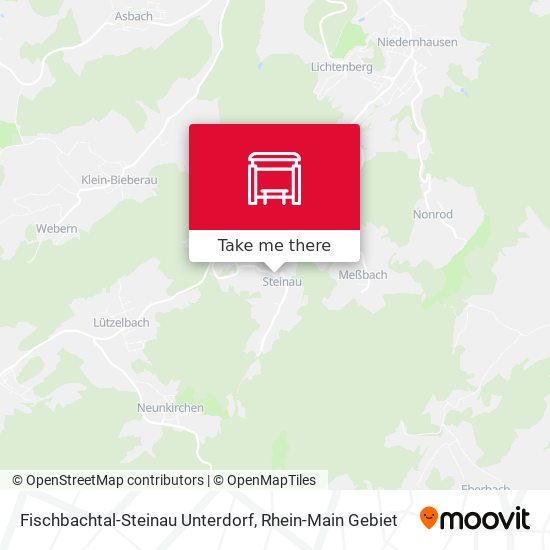 Fischbachtal-Steinau Unterdorf map