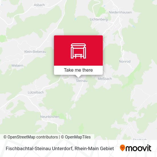 Fischbachtal-Steinau Unterdorf map
