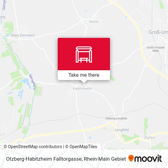 Otzberg-Habitzheim Falltorgasse map