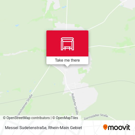 Messel Sudetenstraße map