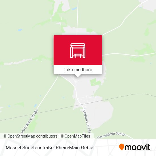 Messel Sudetenstraße map