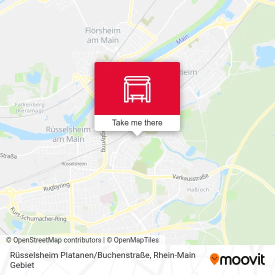 Rüsselsheim Platanen / Buchenstraße map