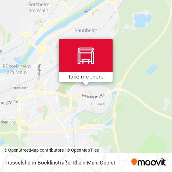 Rüsselsheim Böcklinstraße map