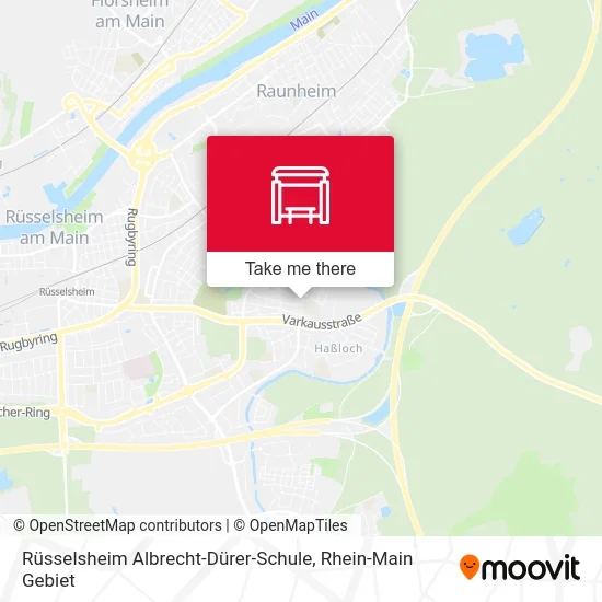 Rüsselsheim Albrecht-Dürer-Schule map