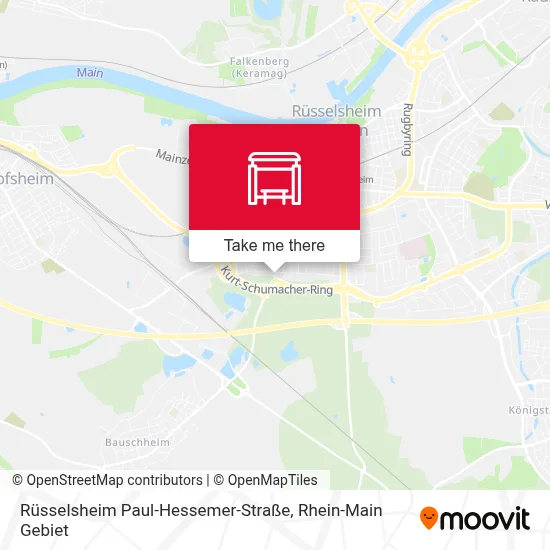 Rüsselsheim Paul-Hessemer-Straße map