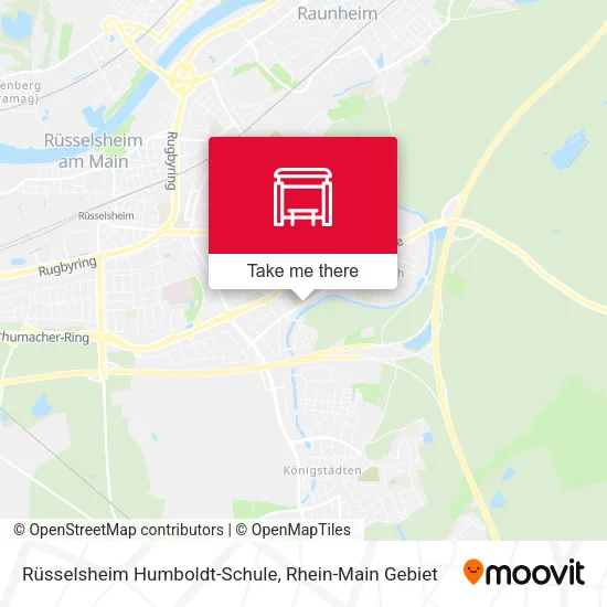 Карта Rüsselsheim Humboldt-Schule