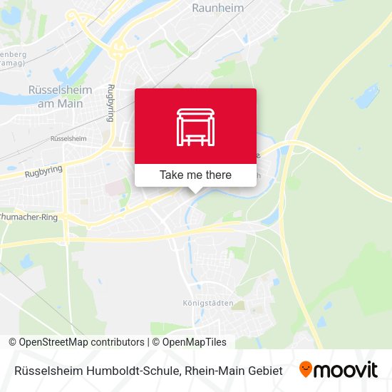 Rüsselsheim Humboldt-Schule map
