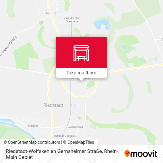 Riedstadt-Wolfskehlen Gernsheimer Straße map