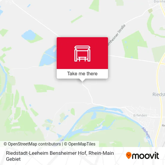 Карта Riedstadt-Leeheim Bensheimer Hof